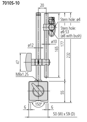Magnetic Stand 7010S-10