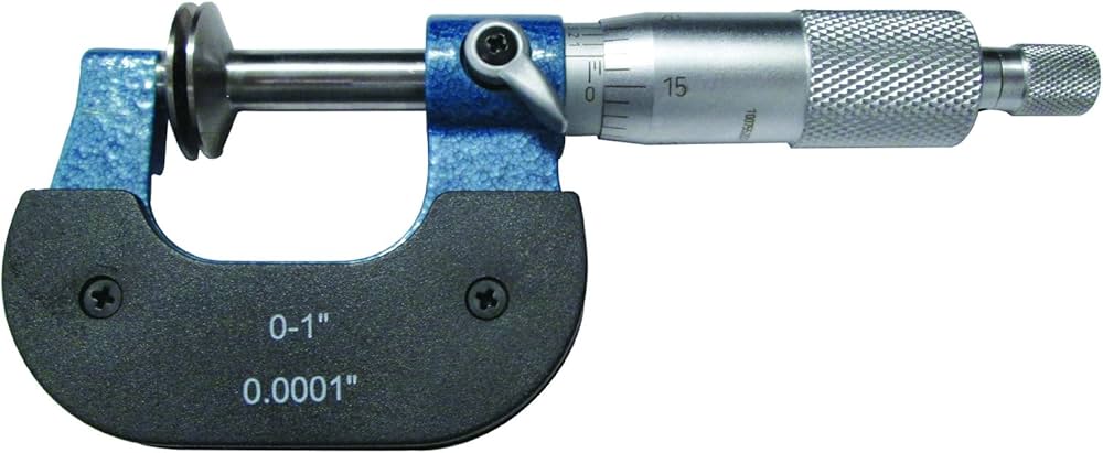 Inspec Disc Micrometer Range 0-1" x .0001" anvils 20mm Item number 200-21-101