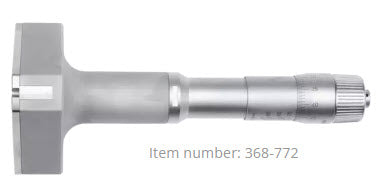 Mitutoyo 2-Point Internal Micrometer Holtest Set 50-100mm (4 pcs.) 368-993