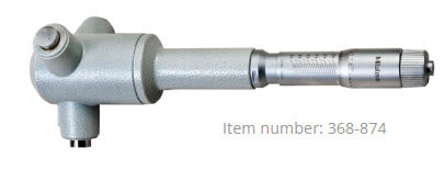 Mitutoyo 3-Point Internal Micrometer Holtest Set 4-8" (4 pcs.) 368-998