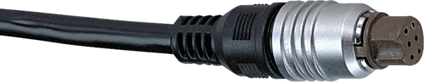 U-WAVE Connection Cable E, Footswitch Round 6-Pin Type 02AZE140E