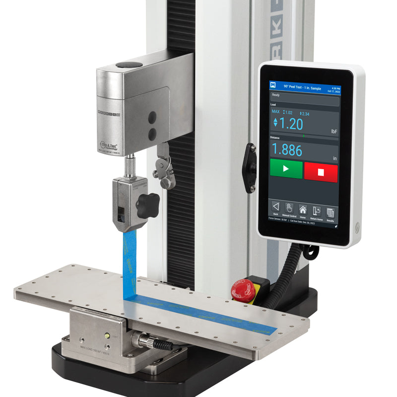 Series F + EasyMESUR® Tension / Compression Force Tester 500 lbF / 2.2 kN F505-EMU