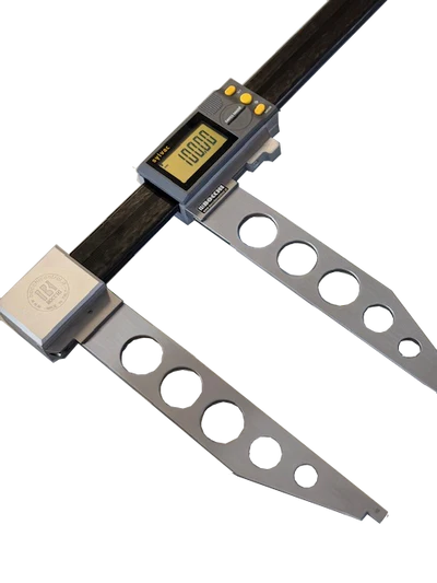 Bocchi 3000mm/120" Light weight digital Caliper Jaw length 300mm/12", Water Resistant, Resolution .01mm/.0005", RS232 Output 2054.12