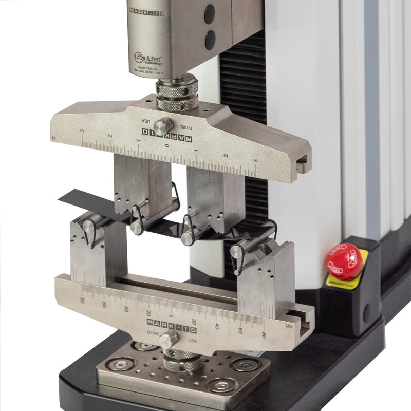 Mark-10 3-point / 4-point Bend Fixtures for ASTM C393, C1161, D790, Upper Anvil for Bend Fixtures G1097
