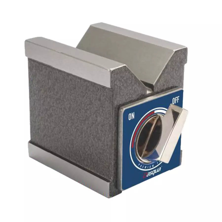 DASQUA Magnetic V-Block / Model: 8561-2010 MAG.V-BLOCK WITH DOUBLE V GROOVE 115*75*100,80KG【DIA.6-67MM】