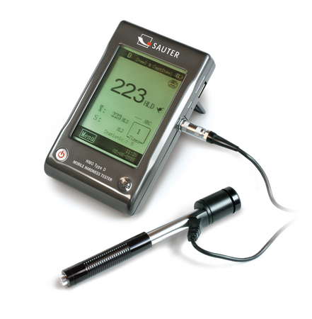 KERN® Leeb hardness tester HMO Measuring range Leeb 170 – 960, Units HL, HV, HB, HRB, HRC, MPa