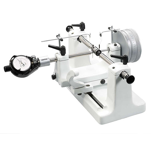 Aditya Floating Carriage Micrometer Range 0-4"/0-100mm Mechanical Version With Micrometer Head & Dial Fudicial Indicator L.C. 0.0002mm, C1101010100
