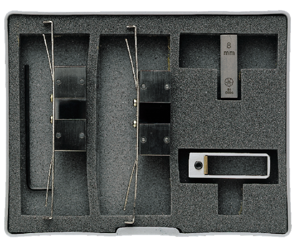 Mitutoyo Auxiliary 515-121 Block Kit for Bore Gauge for use with 515-311