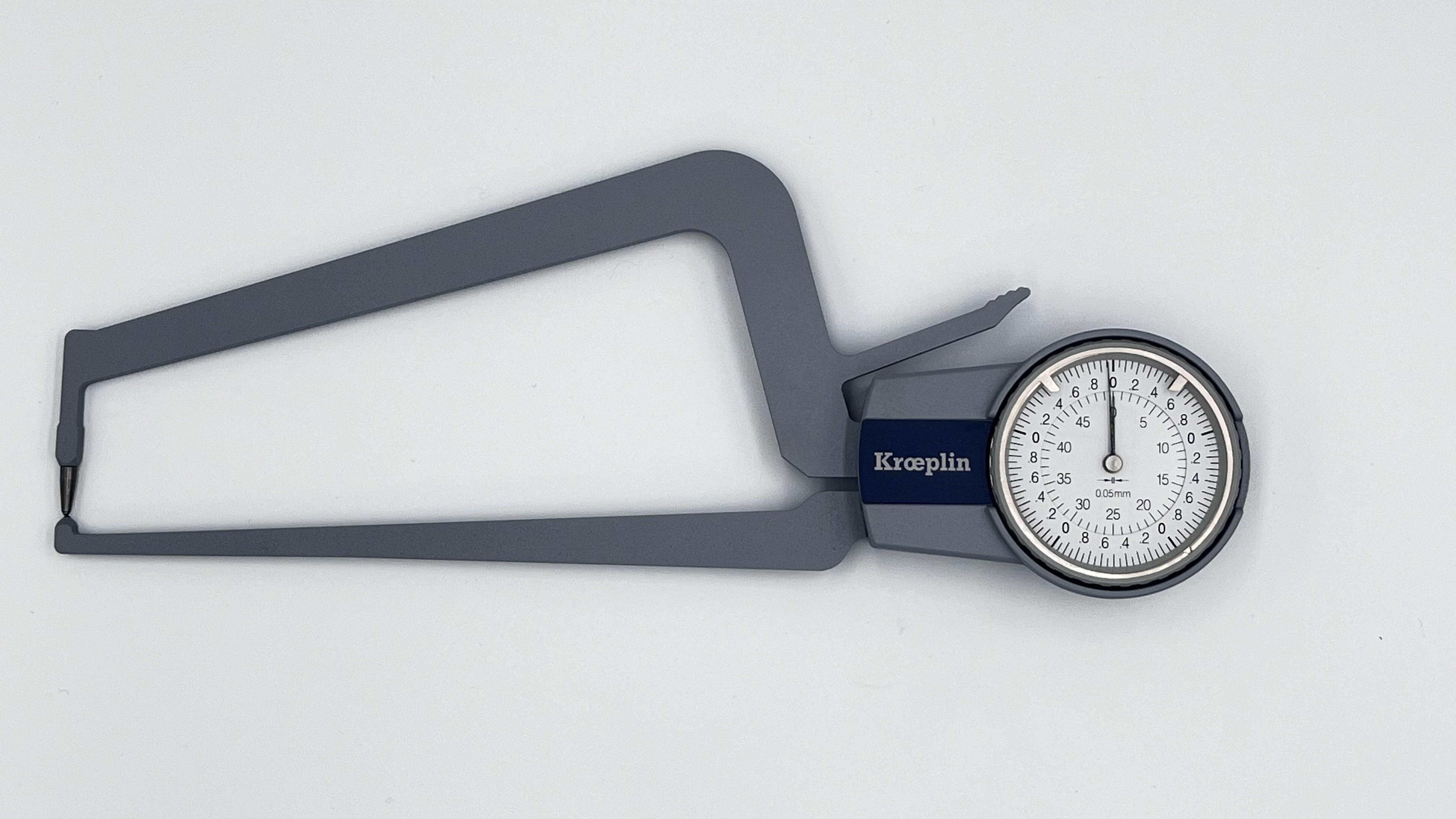 Kroeplin ODZ2050R Wall Thickness Gauge 0-2" x .001"