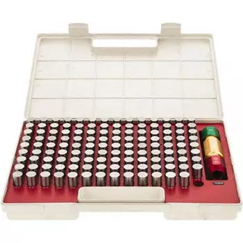 MHC 616-4311 Pin Sets Class ZZ Pin Sets Range : 16.5-18.98mm Tolerance -.005mm Number of pins :125, Supplied with handle, in plastic box