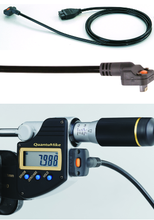 Mitutoyo Digimatic Cable with Data Button IP Type 05CZA663
