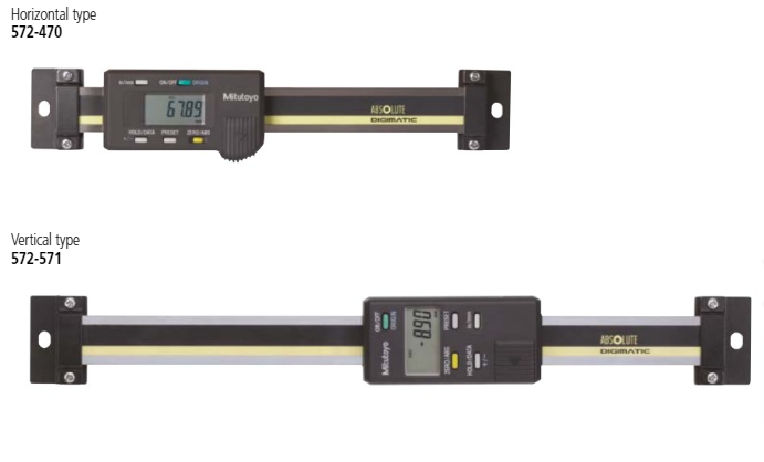 Mitutoyo ABS Digimatic Scale Unit 100 mm, Horizontal 572-470