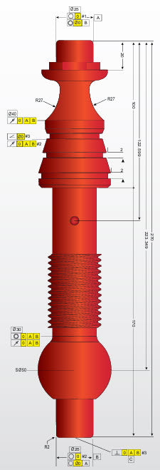 OGP TurnCheck Series-6 Precision Optical Shaft measuring system