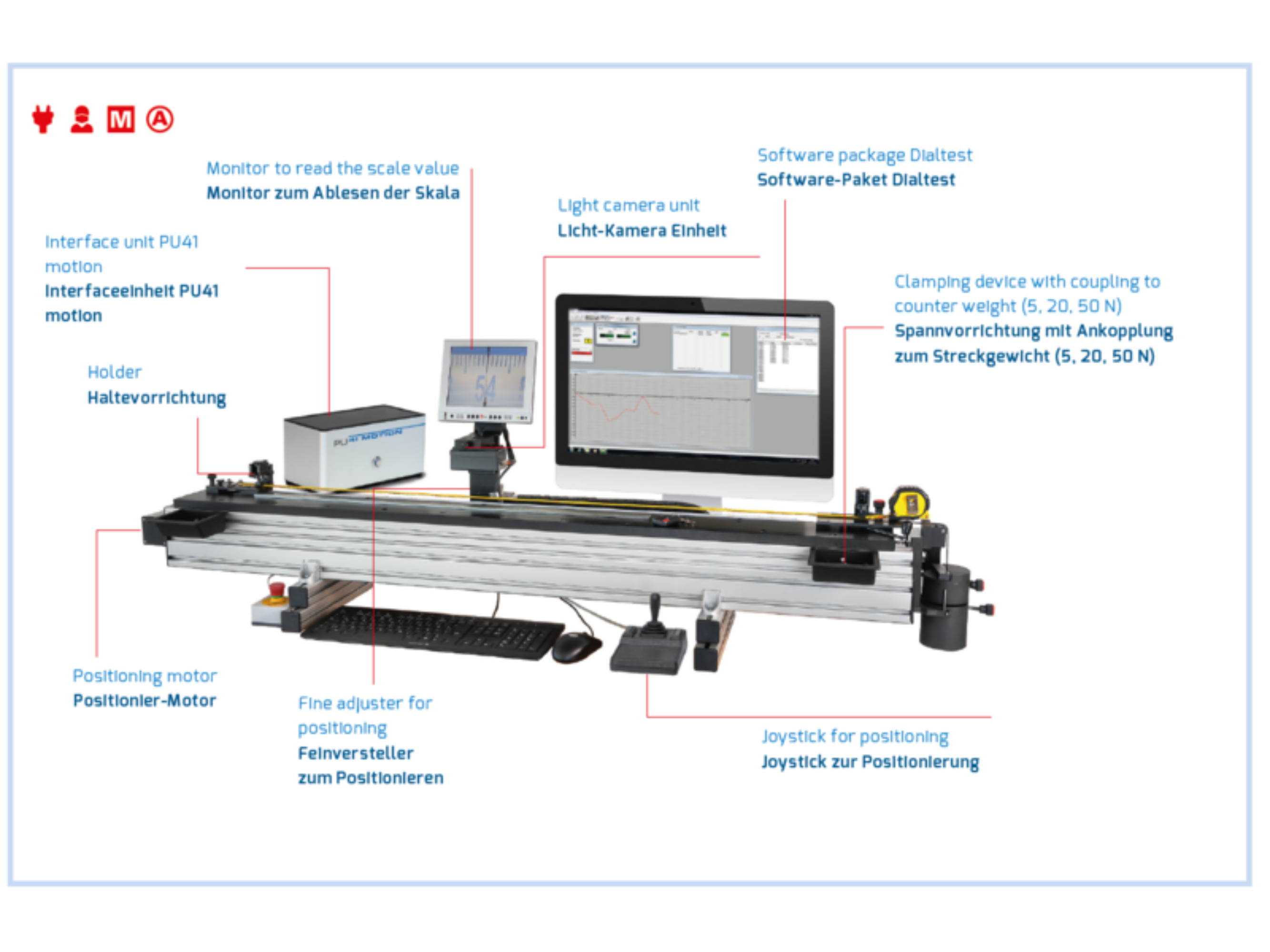 Steinmeyer BMG BV Automatic Measuring Tape Calibrator