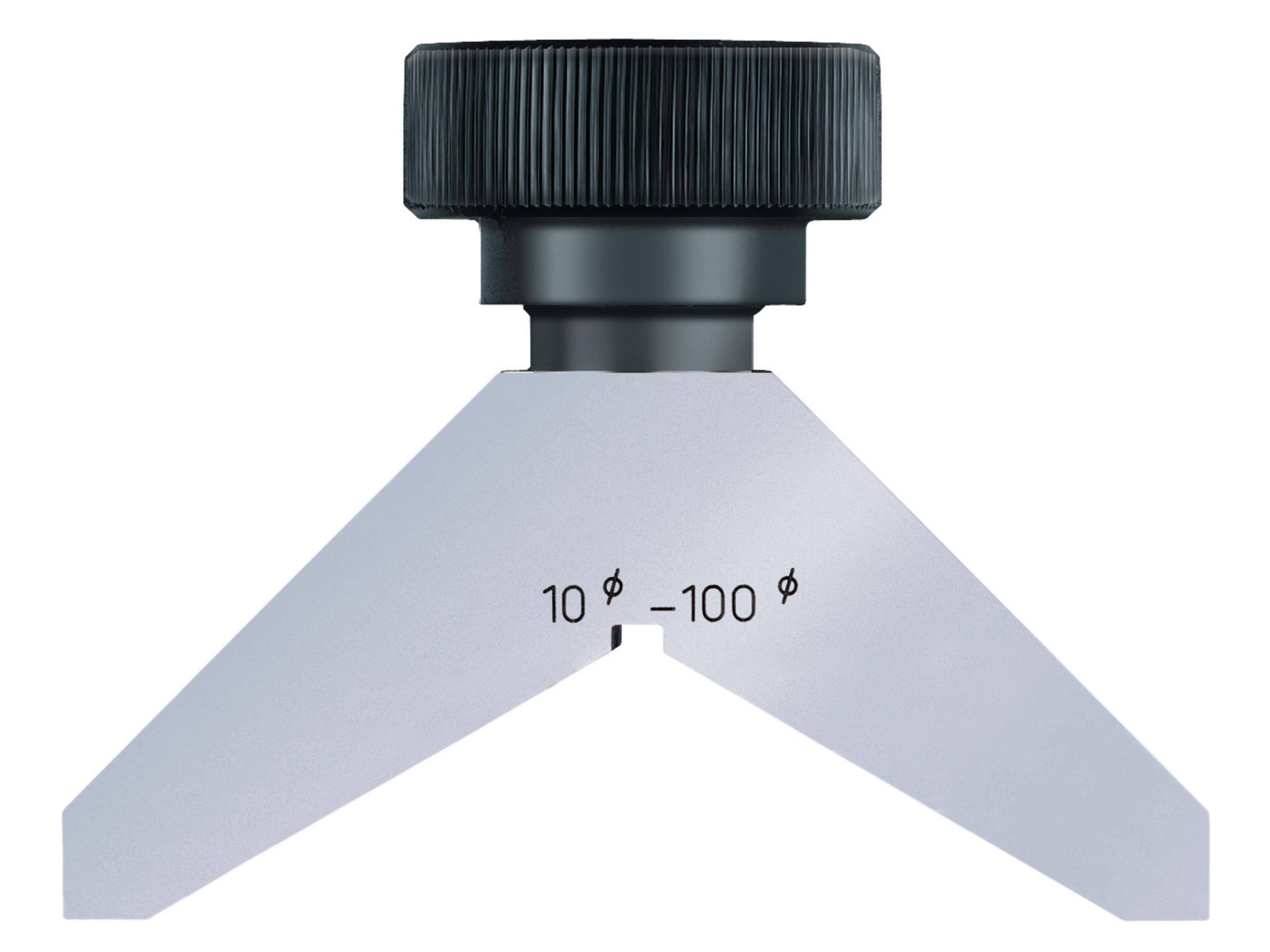 Dial gauge depth foot with V-shaped base, Ø 10 ÷ 100mm 01639047