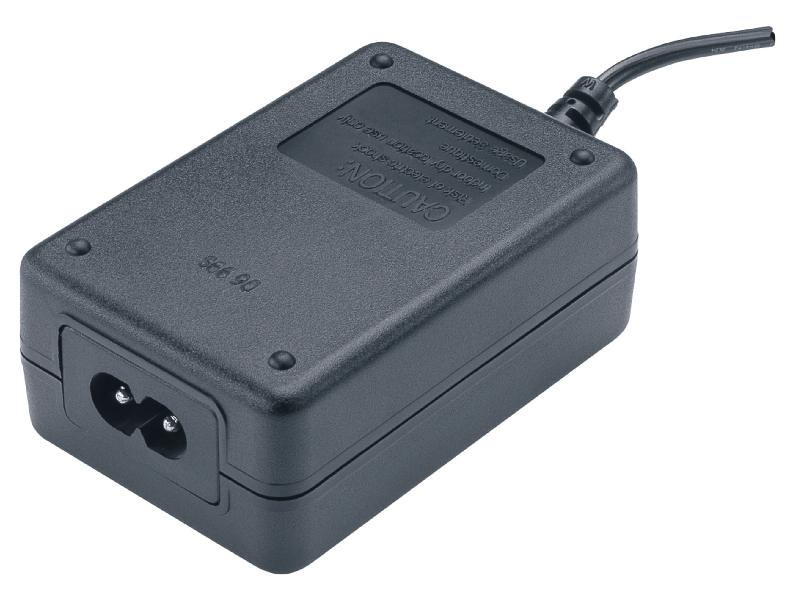 Power supply 100 ÷ 240 V, 50 ÷ 60 Hz, 12 V, 400 ÷ 600 mAh