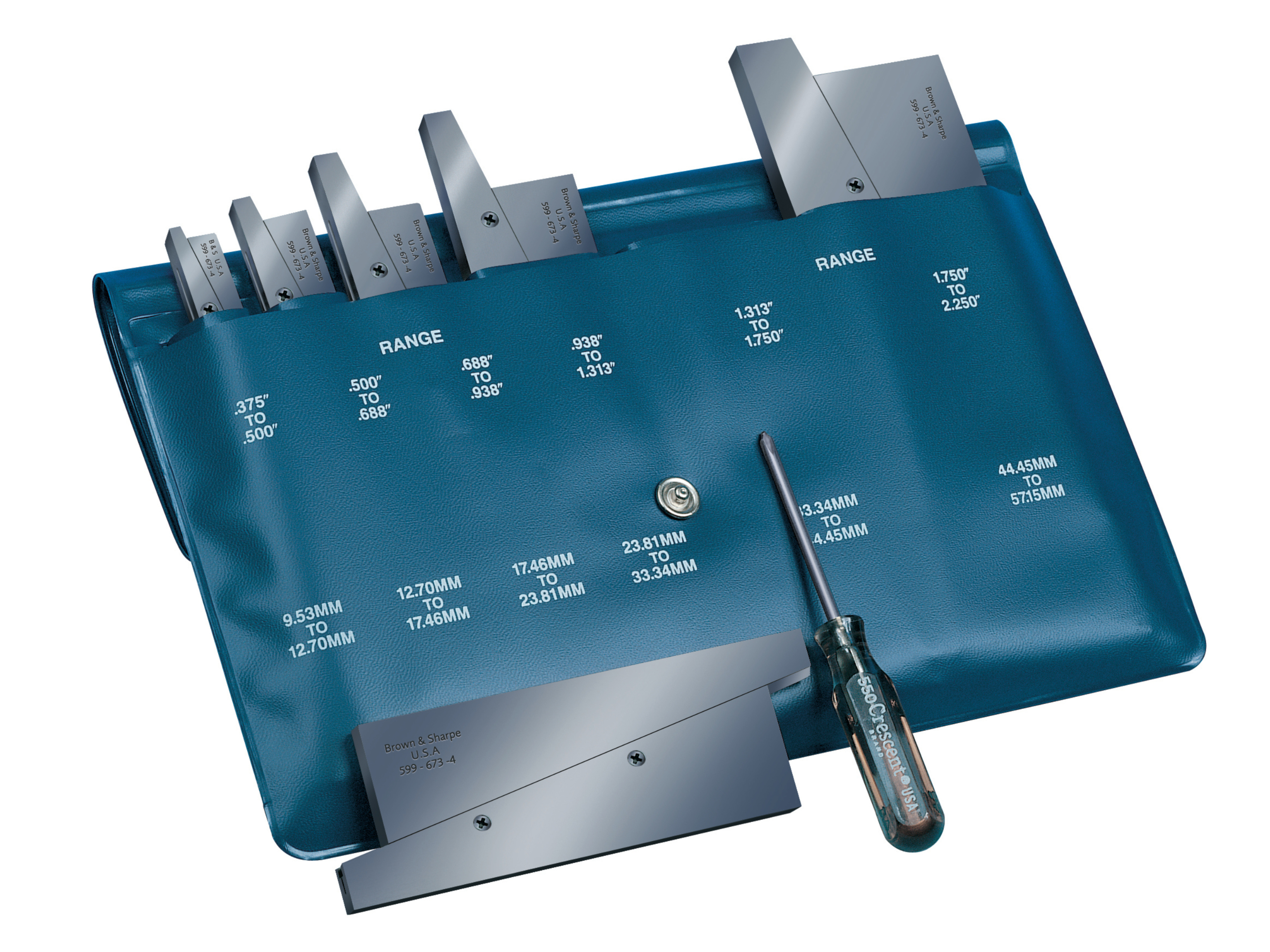 Set of 6 adjustable parallels