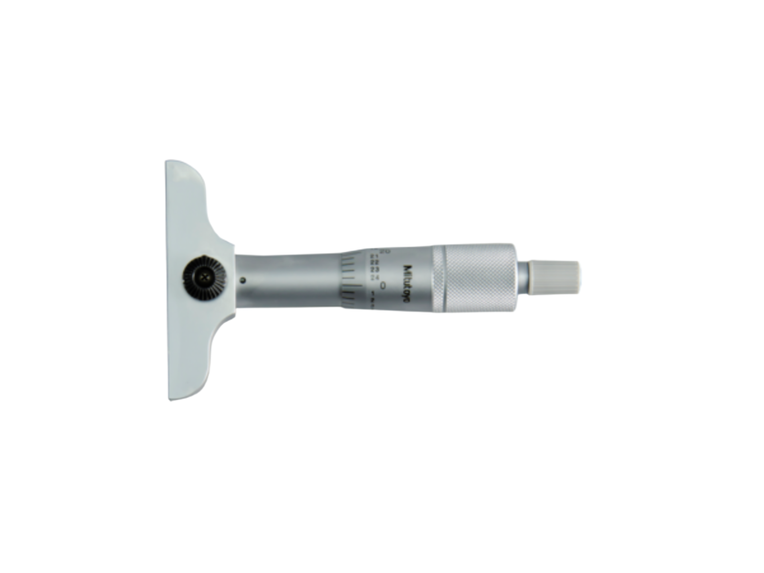 Mitutoyo Depth Micrometer 0-1" 2.5" Base 128-105