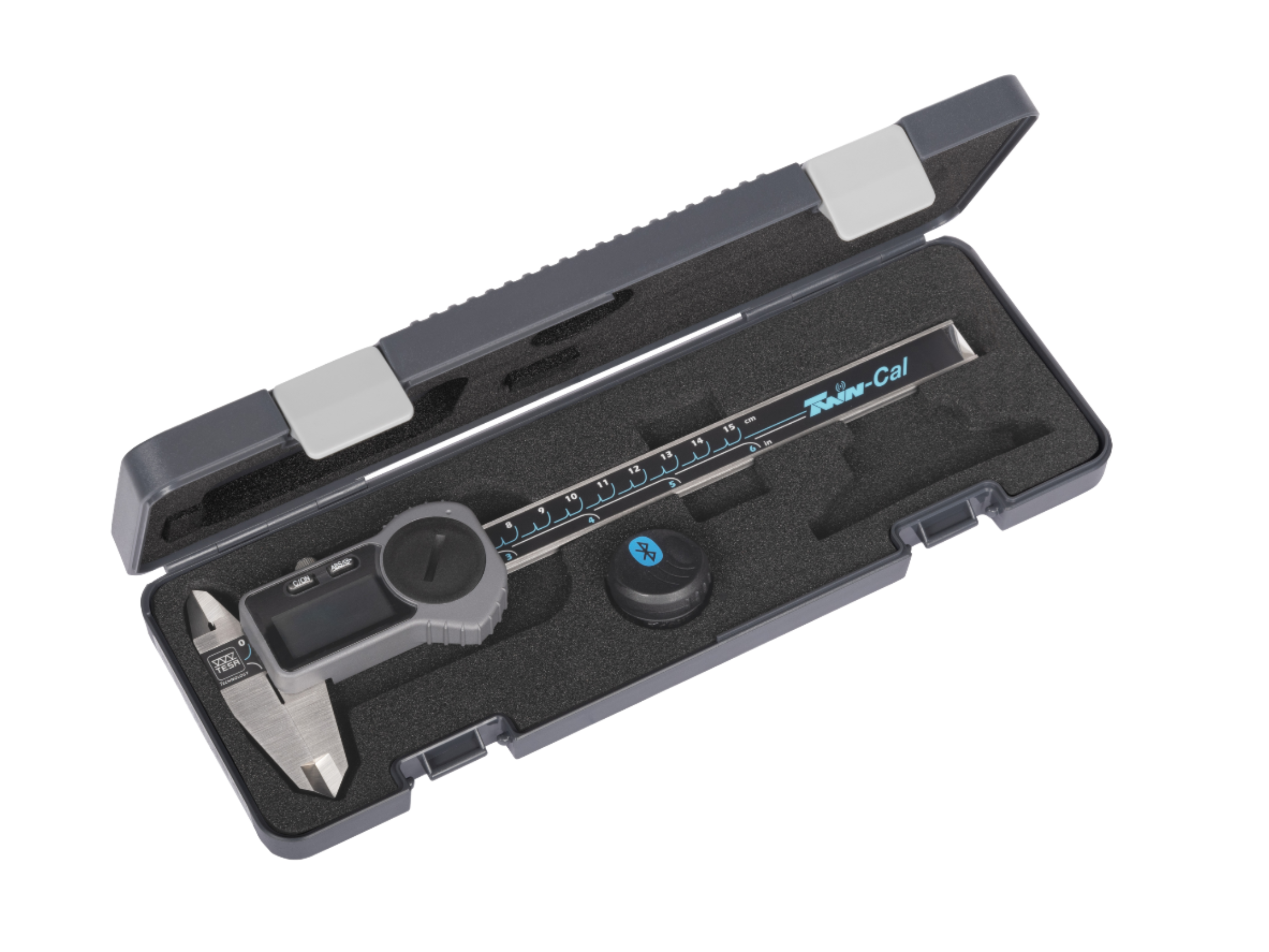 Data-Pack, TWIN-CAL digital Caliper, 150 mm (Square Depth Rod) + TLC-BLE Bluetooth® emitter 00511020