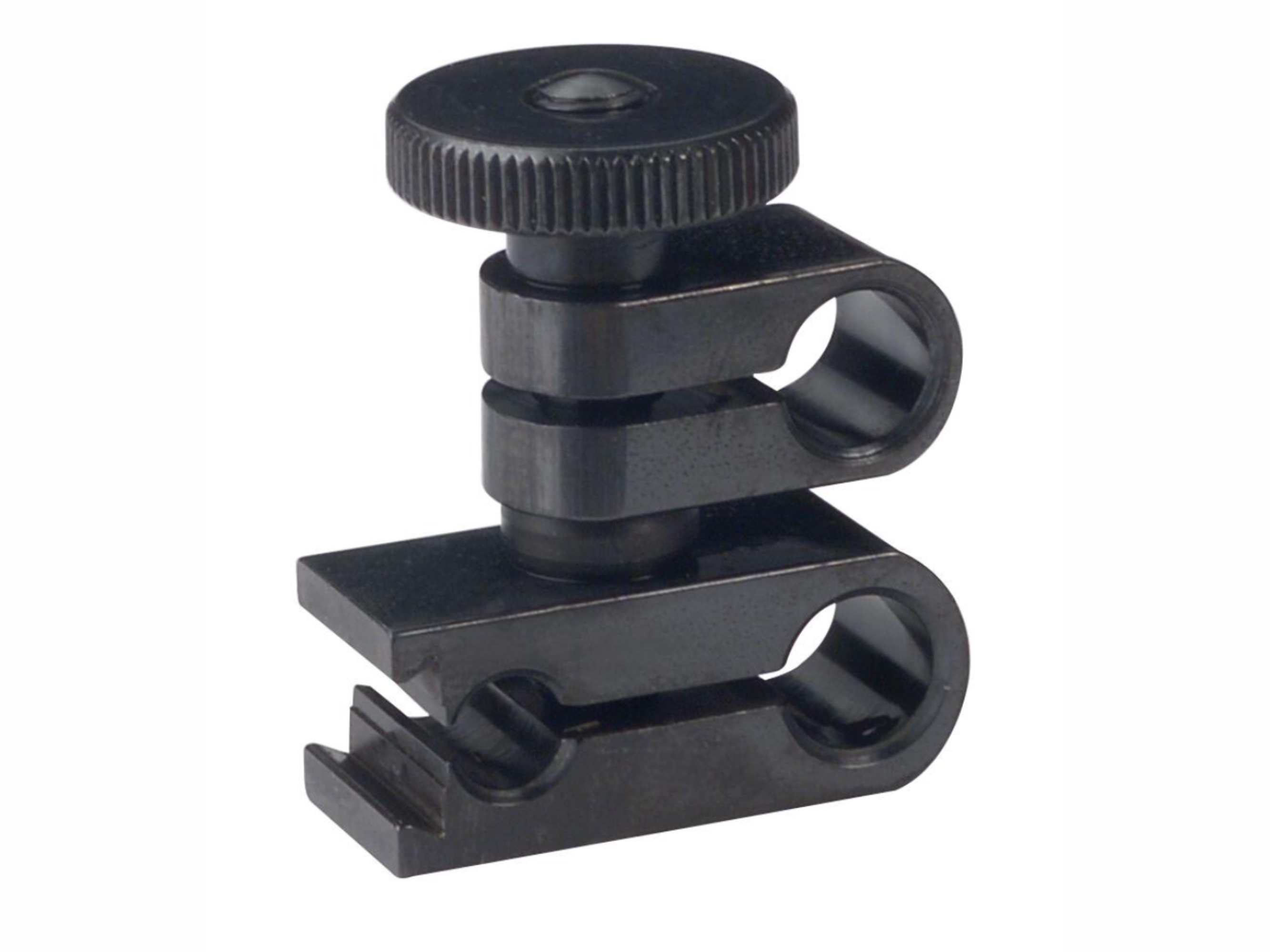 Double attachment with clamping point and dovetail 074108603