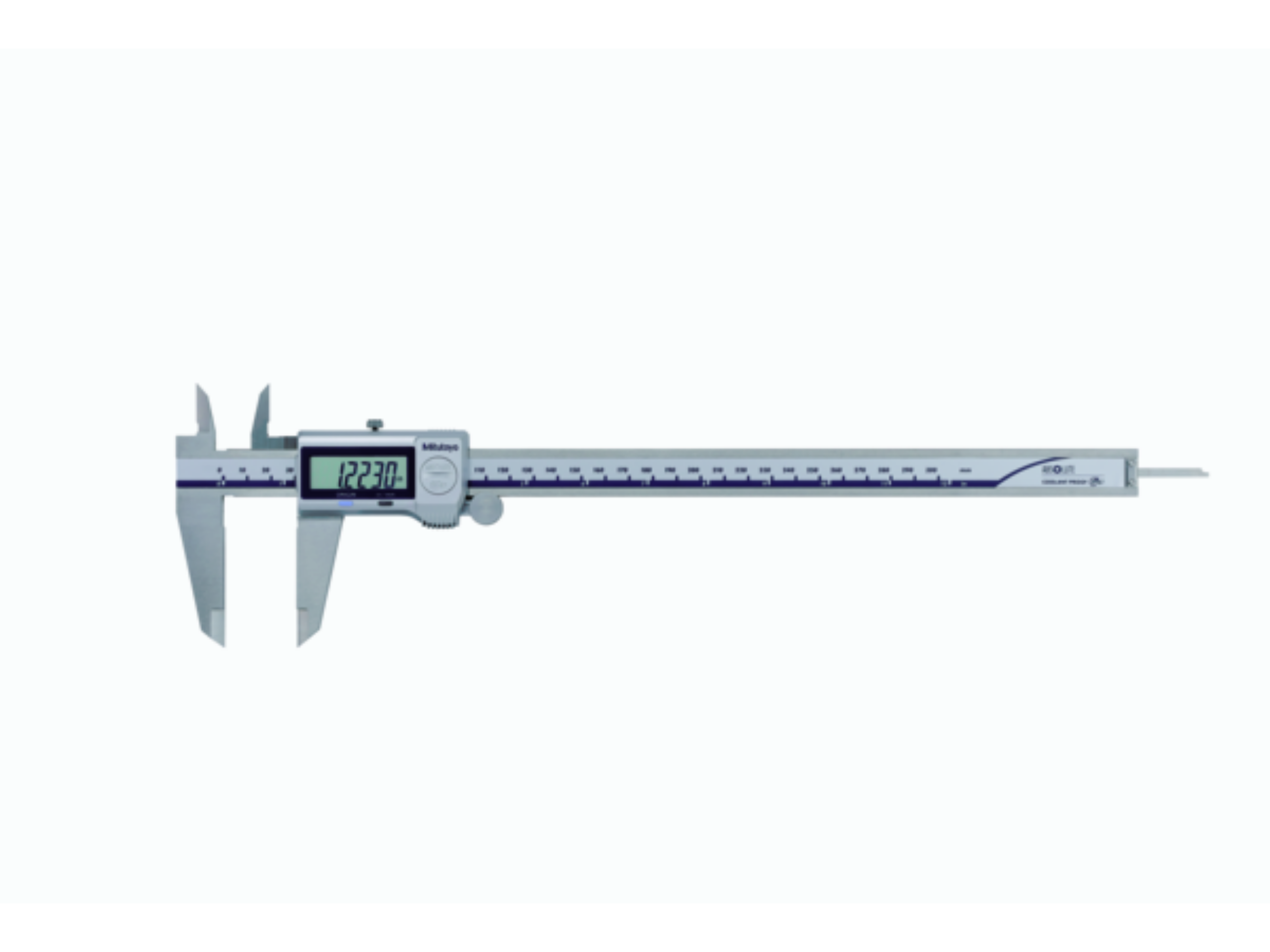 Mitutoyo Digital ABSOLUTE Coolant Proof IP67 Caliper 0-300mm(0-12") W/O Output 500-754-20