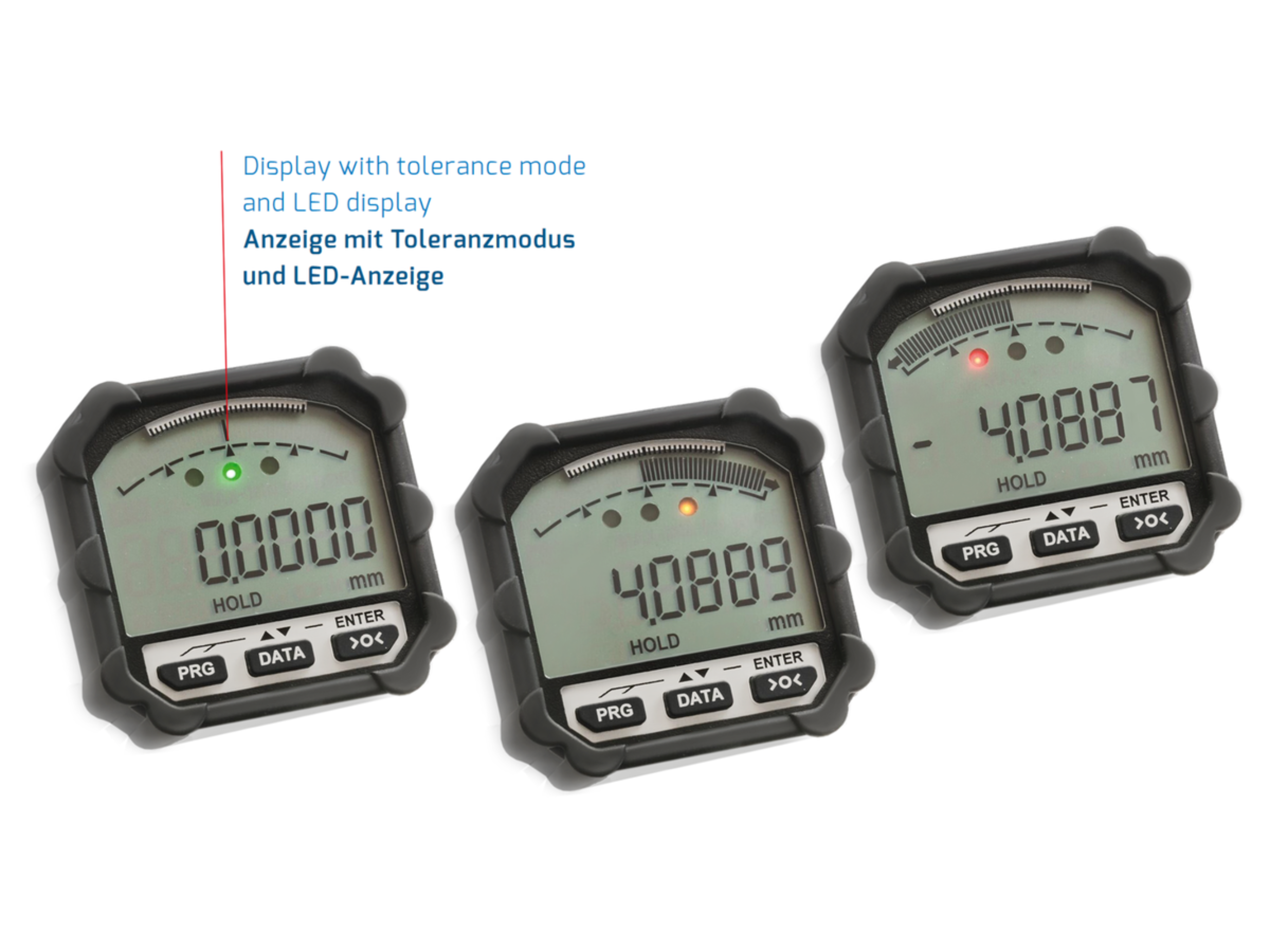 Steinmeyer Digital Snap Gauge 0-4mm Measuring Force 2.0N 76390300320