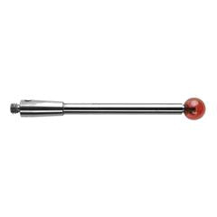 M2 Ø4 mm ruby ball, tungsten carbide stem, L 30 mm, EWL 30 mm Product code: A-5003-0043