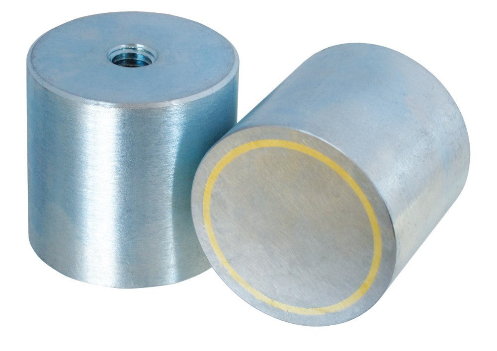 Mahr Magnet for magnetic base Product Code: 4425002 Permanent magnet plus threaded mounting hole • Underside of the base is flat • Magnetic force 250 N