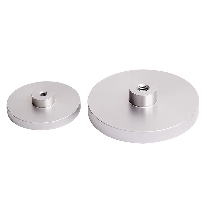 Mark-10 Compression Plates, 3" Dia. With Vented Channels, 5/16-18F G1009-3