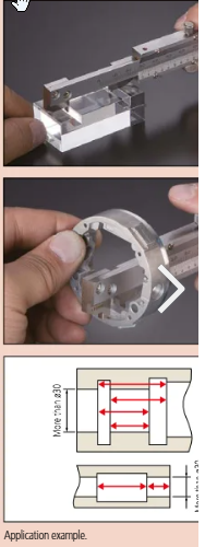 Mitutoyo Vernier Hook Type Caliper 0-200mm, 0,02mm, Metric 536-171