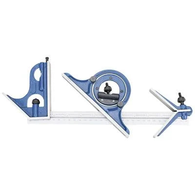 Dasqua 1012-2010 Combination square set Product size (length): 352 mm 4-piece 2278-180