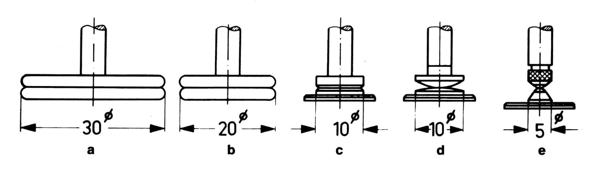 Käfer K100 (0.1mm) Dial Thickness Gauge 0-30mm