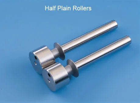 Universal Punch B-10 Model Part Diameters: 1/8” - 1” (3mm to 25mm) Part Lengths: up to 4” (102mm) 3/32” (1mm) Capacity with Zero Style Rollers, Accuracy .002mm/.00008"