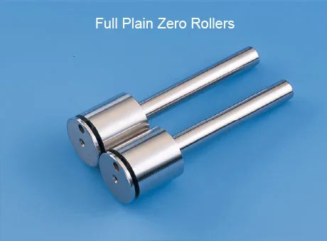 Universal Punch B-10 Model Part Diameters: 1/8” - 1” (3mm to 25mm) Part Lengths: up to 4” (102mm) 3/32” (1mm) Capacity with Zero Style Rollers, Accuracy .002mm/.00008"