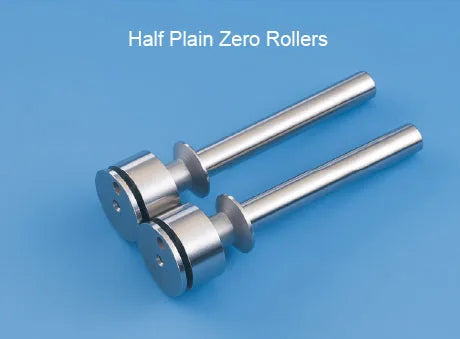 Universal Punch B-10 Model Part Diameters: 1/8” - 1” (3mm to 25mm) Part Lengths: up to 4” (102mm) 3/32” (1mm) Capacity with Zero Style Rollers, Accuracy .002mm/.00008"