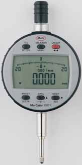Mahr 4337160 Digital Indicators MarCator 1087 R, Range 12.5mm/.5'' Resolution 0.001 mm / .00005“ Accuracy 0.005mm Repeatability 0.002mm Force 0.65 - 0.90N Stem 8mm