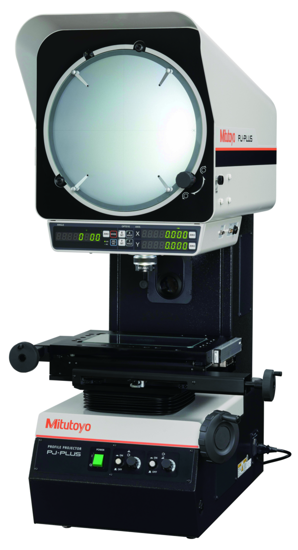 Mitutoyo 302-801-10 Profile Projector PJ-P1010A XY=100×100 mm Resolution .001mm /.00005"