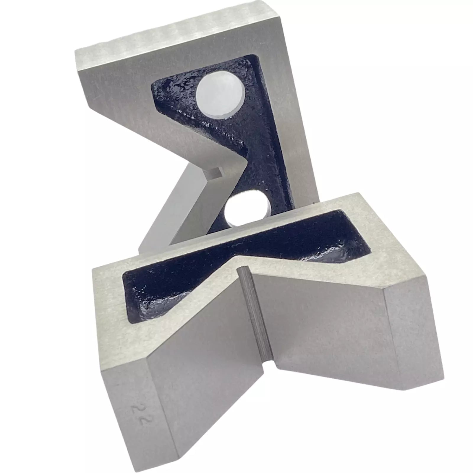 MHC 420-5712 Cast Iron Vee Block, Length 10" Width 5", Height 6-5/8" :5" Vee Width Supplied as pair