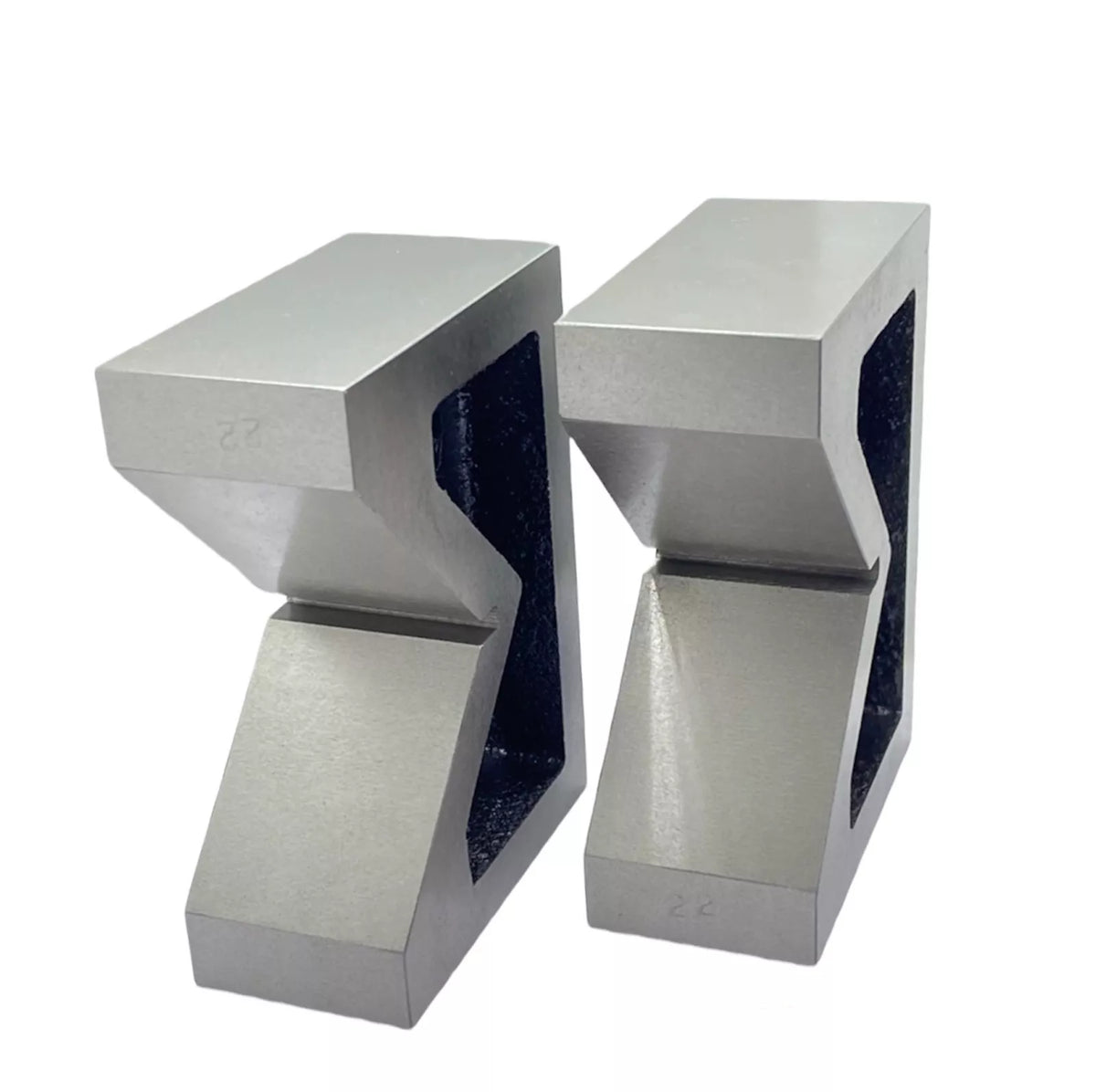 MHC 420-5704 Cast Iron Vee Block, Length : 5" , Width : 2", Height : 3-1/8", 2-1/2" Vee Width sold in pairs