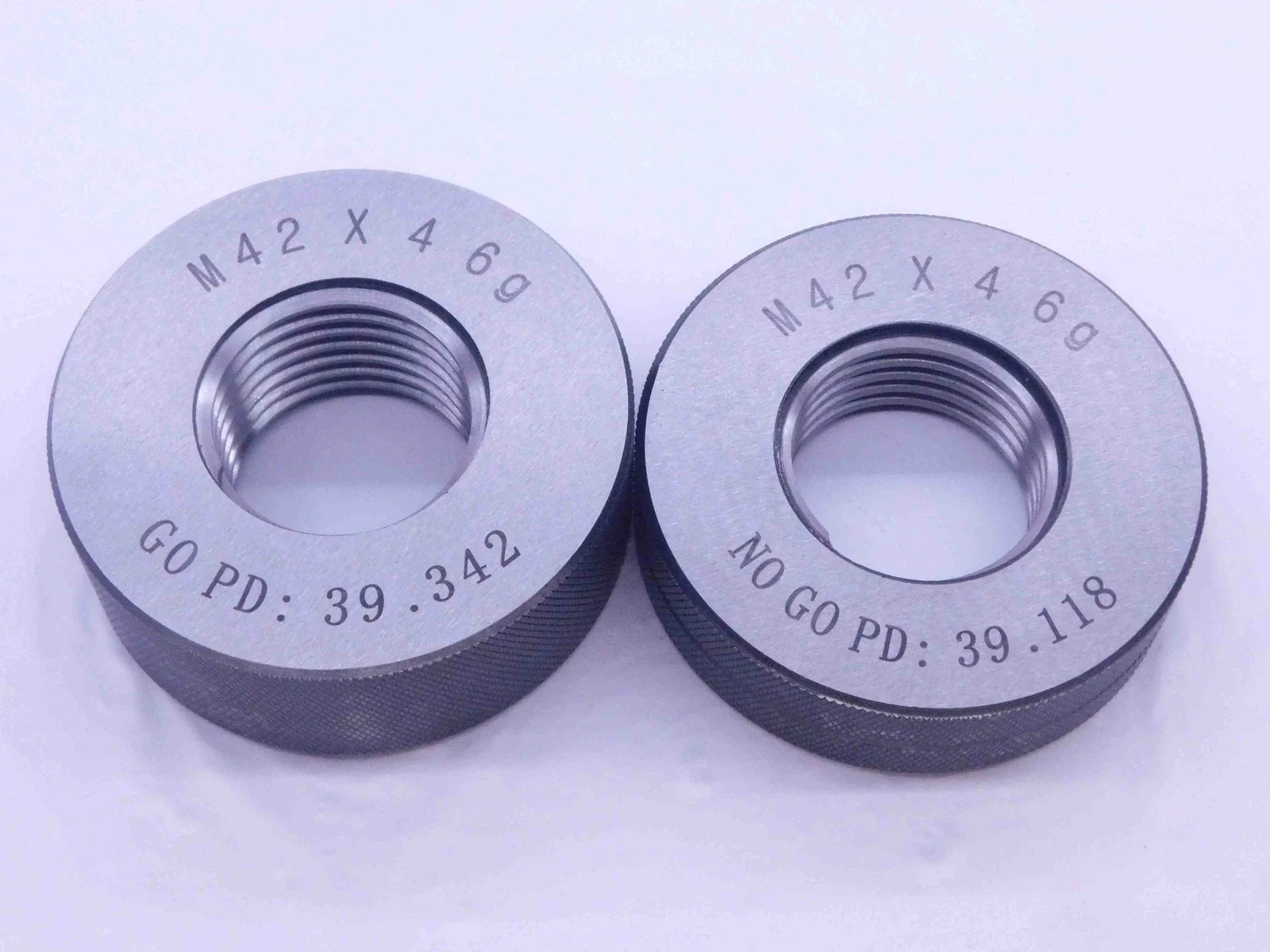 Insize 4120-42N THREAD RING GAUGE, 6g, NoGo, ISO 1502, M42 x4.5 INSIZE EAN: 6928640341762 Brand: INSIZE