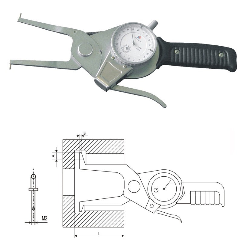 Inspec Caliper Groove Ind 35-55mm 323-132