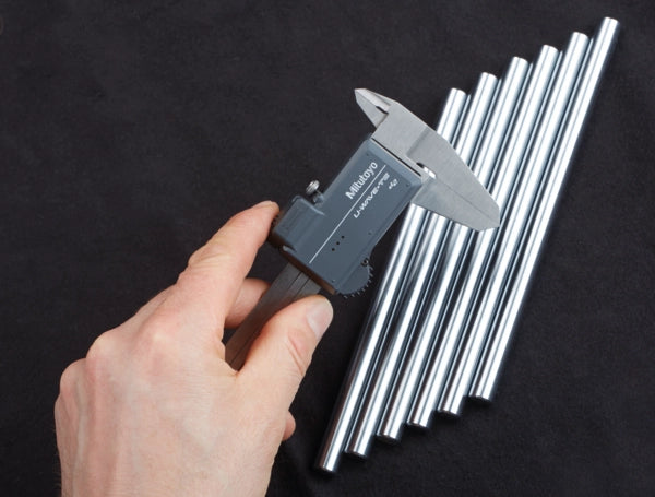 Mitutoyo Digital ABS AOS Caliper 0-100mm, Rod 500-180-30 No Output, Round depth rod 1.9mm