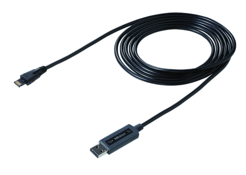 Mitutoyo 06AGQ001F USB Input Tool Direct, Indicator Type 2m Cable, Digimatic/Digimatic 2/Digimatic S1 Interface