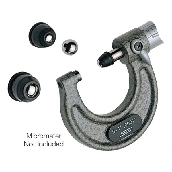 SPI MICROMETER BALL ATTACHMENTS Anvil Type: Ball Attachment 10-451-3, 0.200" Diameter