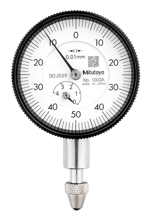 Dial Gauge, Lug Back, ISO Type 4mm, 0,01mm 1003A