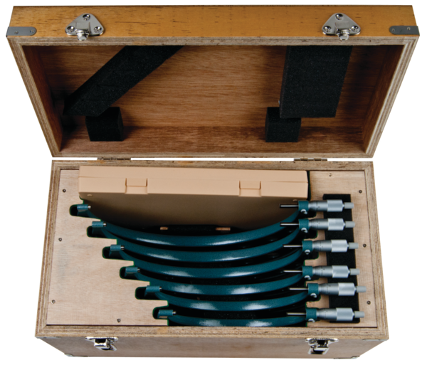 Mitutoyo Imperial Analogue Outside Micrometer Set 6-12" 103-906