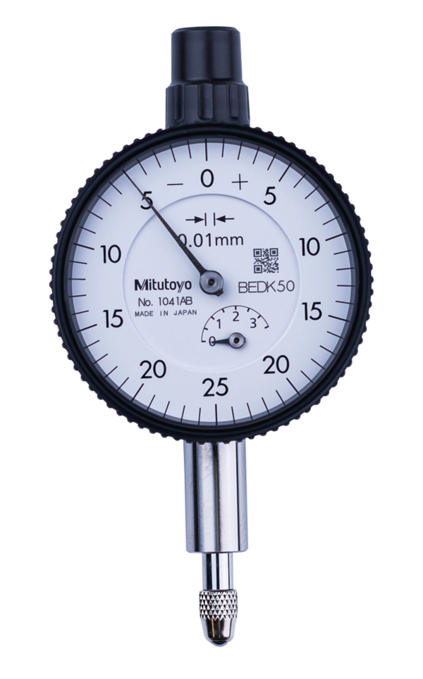 Dial Gauge, Lug Back, ISO Type 3,5mm, 0,01mm 1041A
