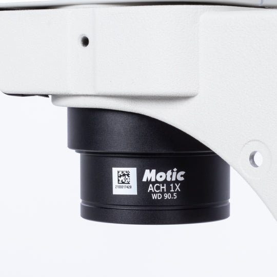 Motic SM7-P A1X Binocular Microscope  8X-56X with 10x Eyepiece Part no. 1100201800061 30º inclined Plan Achromat opaque samples