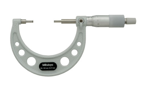 Spline Micrometer 25-50mm, 3mm Measuring Face 111-116