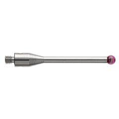 M2 Ø2 mm ruby ball, stainless steel stem, L 20 mm, EWL 20mm A-5000-3603